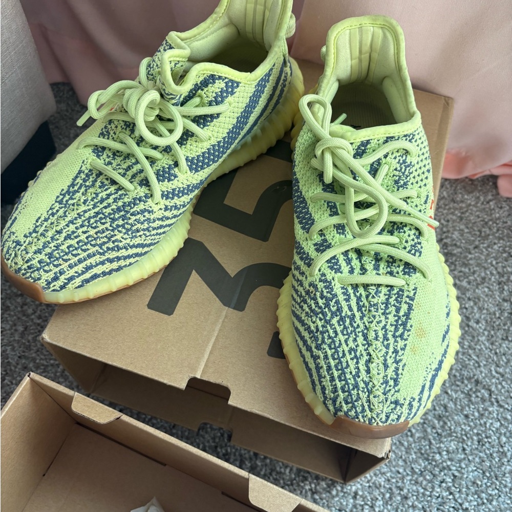 Adidas men Sneakers - Lime and Gray